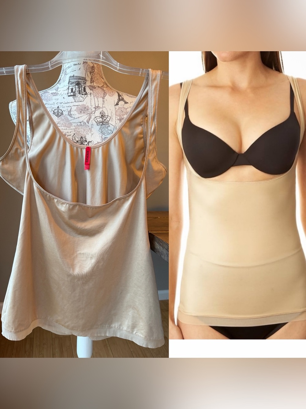 SPANX Open Bust Camisole Cami Slimming Tank